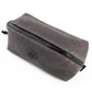 Clamshell Canvas Dopp Bag - Gray Wild-Willies 