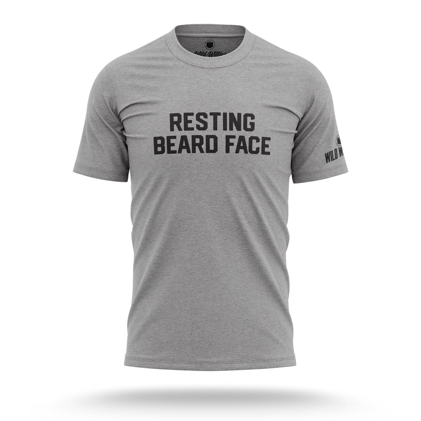 Resting Beard Face - T-Shirt T-Shirt Wild-Willies 