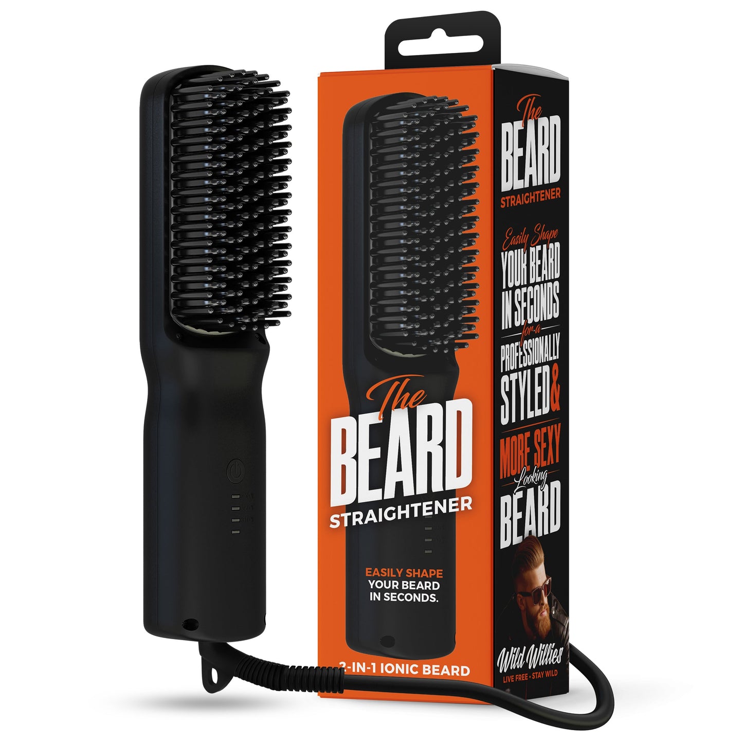 *NEW* Beard Straightener - V.2 Tools Wild Willies